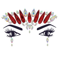 Crystal Stone Face Gems / Jewels - Style F