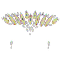 Crystal Stone Face Gems / Jewels - Style F