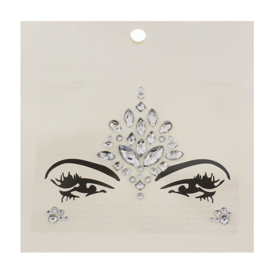 Crystal Stone Face Gems / Jewels - Style G