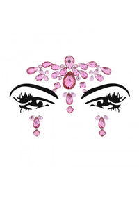 Crystal Stone Face Gems / Jewels - Style H