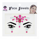 Crystal Stone Face Gems / Jewels - Style H