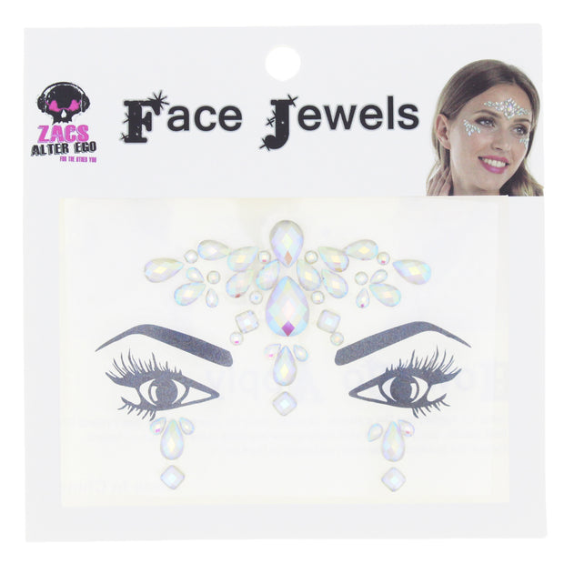 Crystal Stone Face Gems / Jewels - Style H