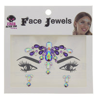 Crystal Stone Face Gems / Jewels - Style H