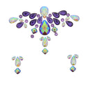 Crystal Stone Face Gems / Jewels - Style H