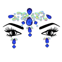 Crystal Stone Face Gems / Jewels - Style H