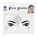 Crystal Stone Face Gems / Jewels - Style J