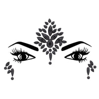 Crystal Stone Face Gems / Jewels - Style J