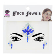 Crystal Stone Face Gems / Jewels - Style J