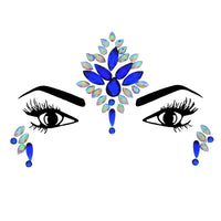 Crystal Stone Face Gems / Jewels - Style J