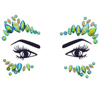 Crystal Stone Face Gems / Jewels - Style K