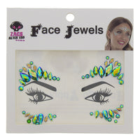 Crystal Stone Face Gems / Jewels - Style K
