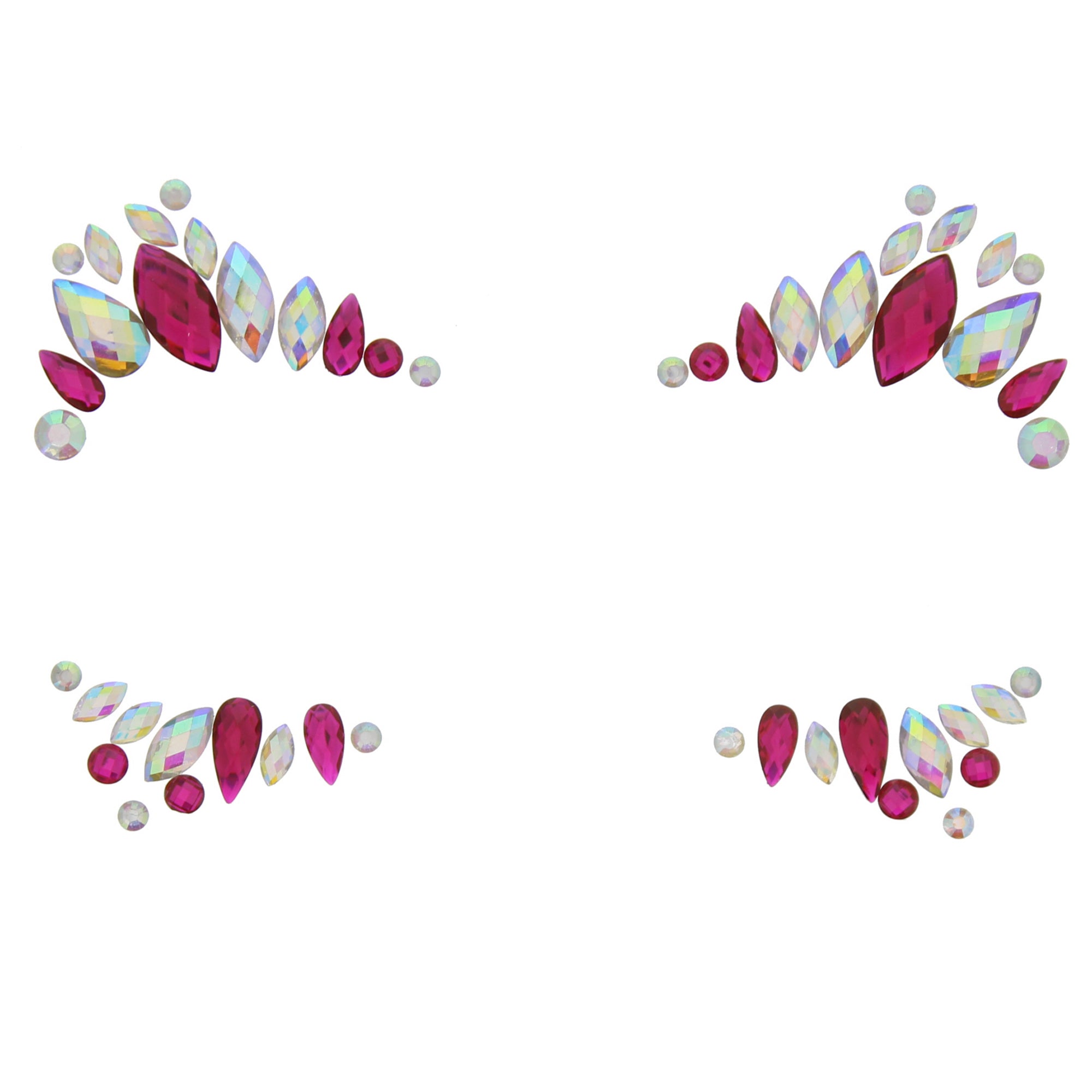 Crystal Stone Face Gems / Jewels - Style K