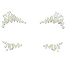 Glow in the Dark Crystal Stone Face Gems / Jewels