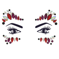 Crystal Stone Face Gems / Jewels - Style K