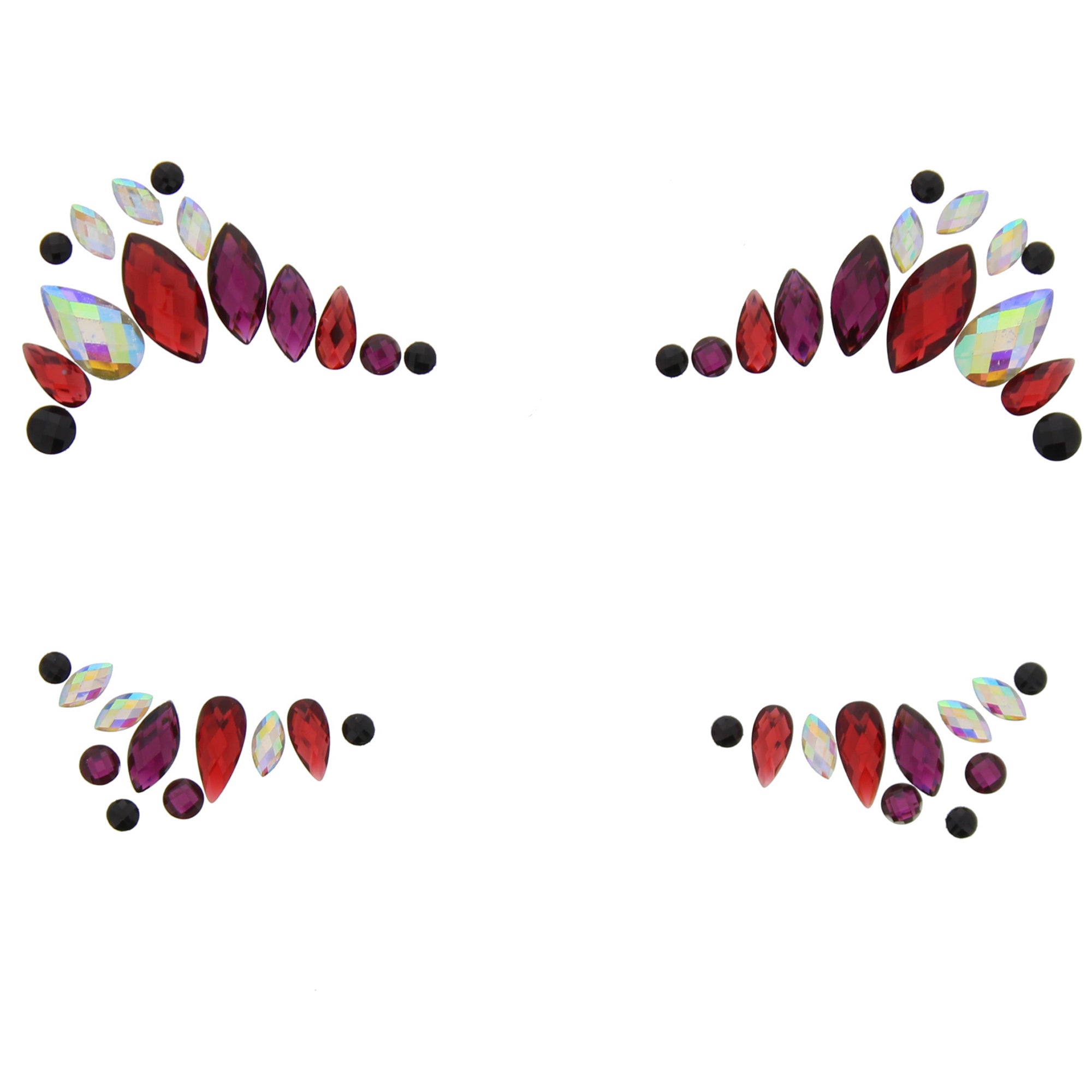 Crystal Stone Face Gems / Jewels - Style K