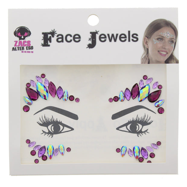 Crystal Stone Face Gems / Jewels - Style K
