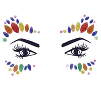 Crystal Stone Face Gems / Jewels - Style K