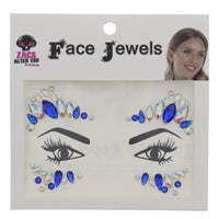Crystal Stone Face Gems / Jewels - Style K