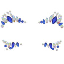 Crystal Stone Face Gems / Jewels - Style K