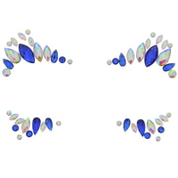 Crystal Stone Face Gems / Jewels - Style K