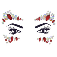 Crystal Stone Face Gems / Jewels - Style K