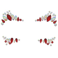 Crystal Stone Face Gems / Jewels - Style K