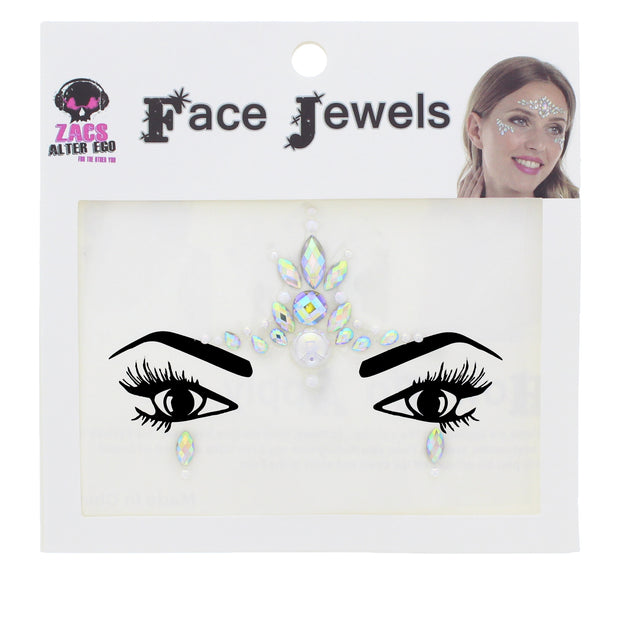 Crystal Stone Face Gems / Jewels - Style L