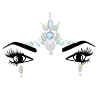 Crystal Stone Face Gems / Jewels - Style L
