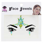 Crystal Stone Face Gems / Jewels - Style L