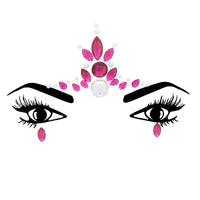 Crystal Stone Face Gems / Jewels - Style L