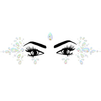 Crystal Stone Face Gems / Jewels - Style M
