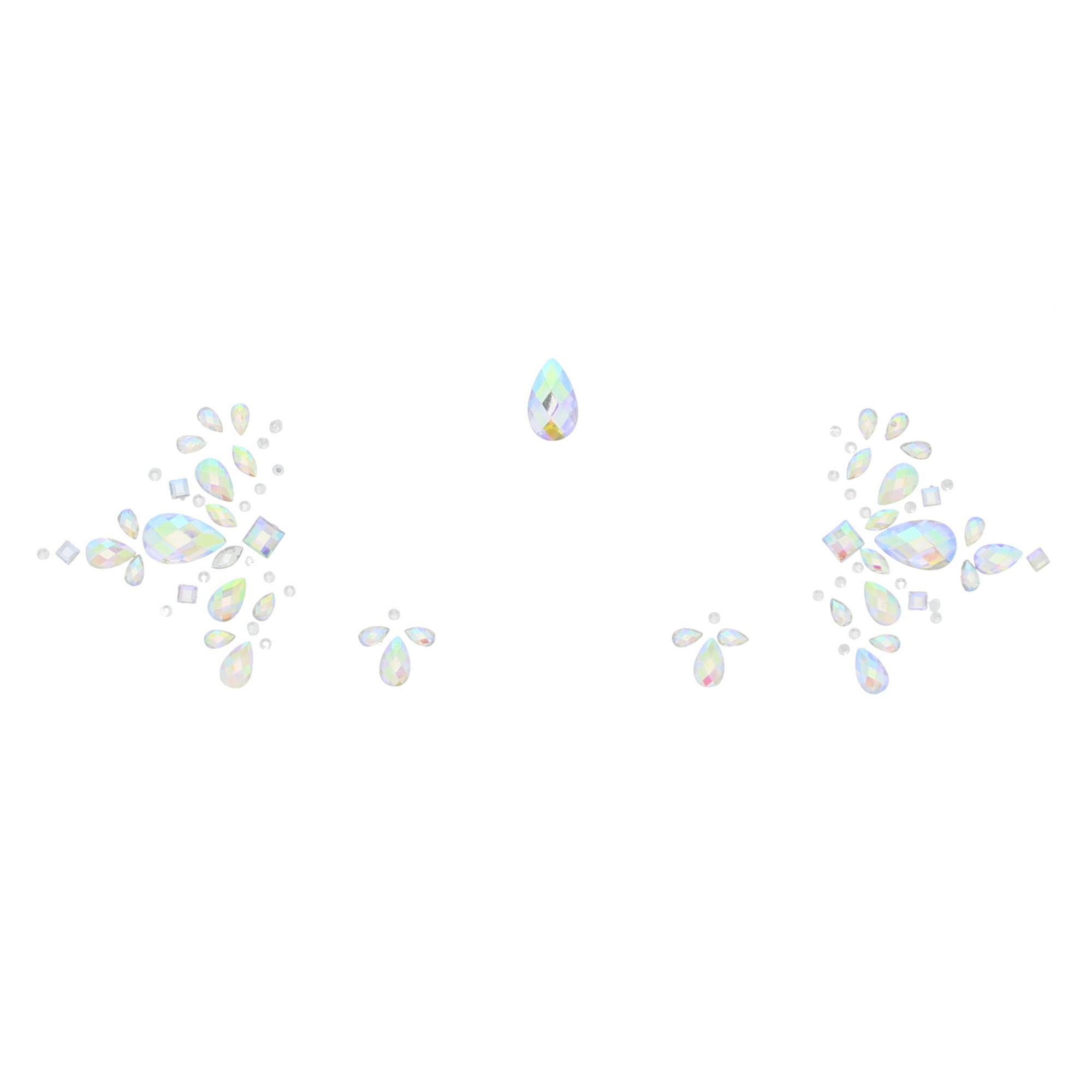 Crystal Stone Face Gems / Jewels - Style M