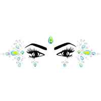 Crystal Stone Face Gems / Jewels - Style M