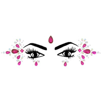 Crystal Stone Face Gems / Jewels - Style M