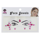 Crystal Stone Face Gems / Jewels - Style M