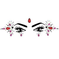 Crystal Stone Face Gems / Jewels - Style M