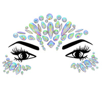 Crystal Stone Face Gems / Jewels - Style N