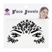 Crystal Stone Face Gems / Jewels - Style N
