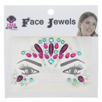 Crystal Stone Face Gems / Jewels - Style N