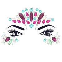 Crystal Stone Face Gems / Jewels - Style N