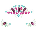 Crystal Stone Face Gems / Jewels - Style N