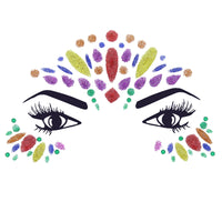 Crystal Stone Face Gems / Jewels - Style N