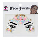 Crystal Stone Face Gems / Jewels - Style N