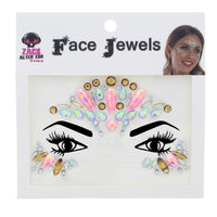 Crystal Stone Face Gems / Jewels - Style N