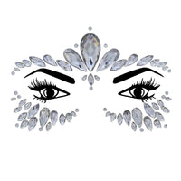 Crystal Stone Face Gems / Jewels - Style O