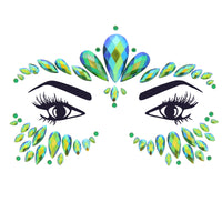 Crystal Stone Face Gems / Jewels - Style O