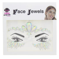 Glow in the Dark Crystal Stone Face Gems / Jewels