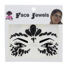 Crystal Stone Face Gems / Jewels - Style O