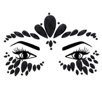 Crystal Stone Face Gems / Jewels - Style O