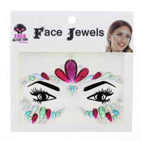 Crystal Stone Face Gems / Jewels - Style O